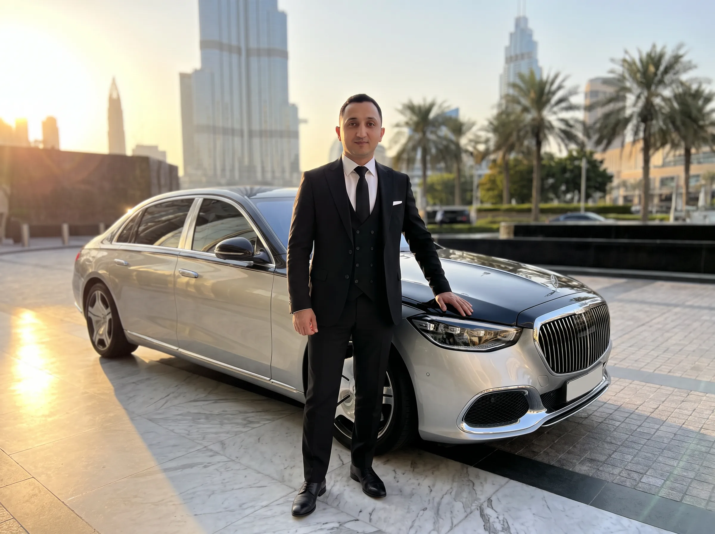 Private family chauffeur in Abu Dhabi